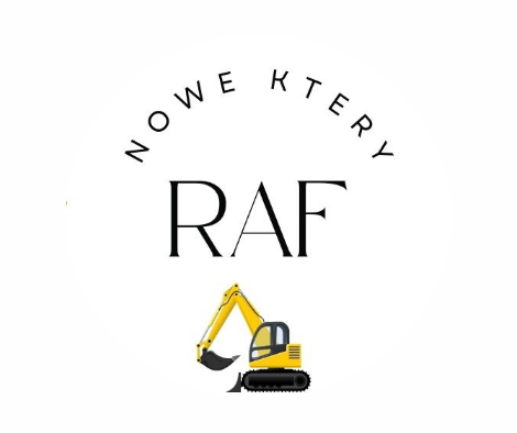 Kontakt logo firmy raf wypożyczalnia